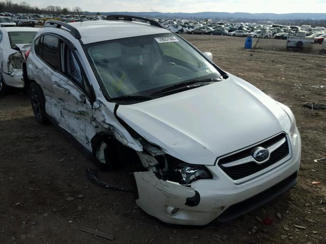 JF2GPACC5D2883675 - 2013 SUBARU XV CROSSTR WHITE photo 1