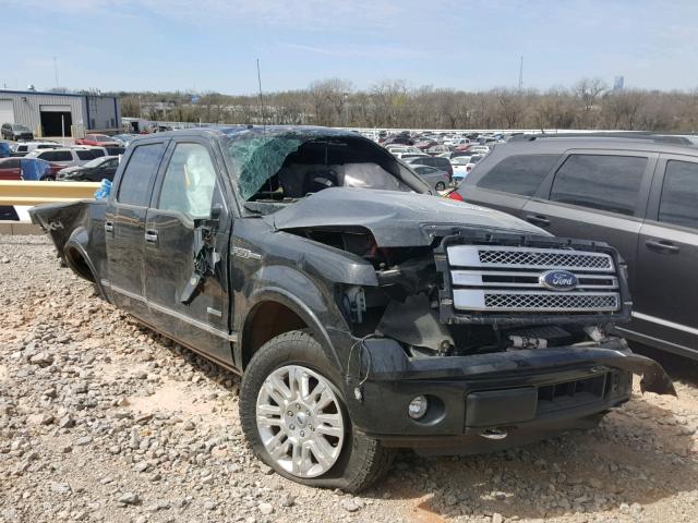 1FTFW1ET6EFA62055 - 2014 FORD F150 SUPER BLACK photo 1