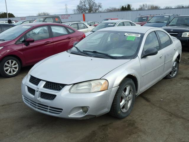 1B3EL56TX4N166239 - 2004 DODGE STRATUS ES SILVER photo 2