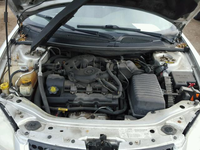 1B3EL56TX4N166239 - 2004 DODGE STRATUS ES SILVER photo 7