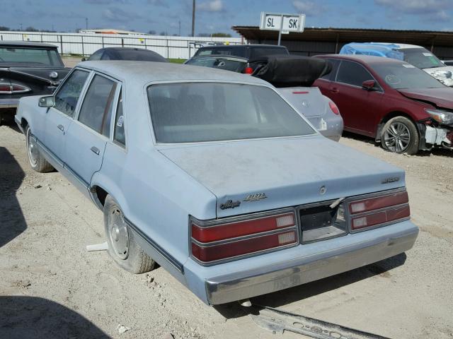 1MEBP8934GG617868 - 1986 MERCURY MARQUIS BLUE photo 3