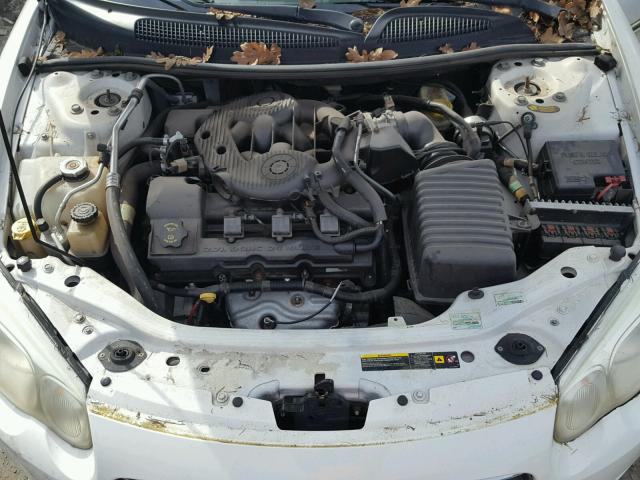 1C3EL65RX4N317868 - 2004 CHRYSLER SEBRING LI WHITE photo 7