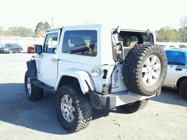 1C4GJWBG3CL155881 - 2012 JEEP WRANGLER S WHITE photo 3