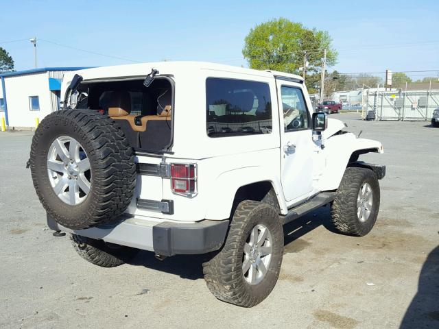 1C4GJWBG3CL155881 - 2012 JEEP WRANGLER S WHITE photo 4