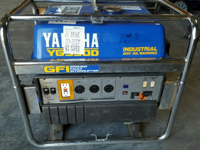 7ME030286 - 1991 YAMAHA YG550D BLUE photo 9