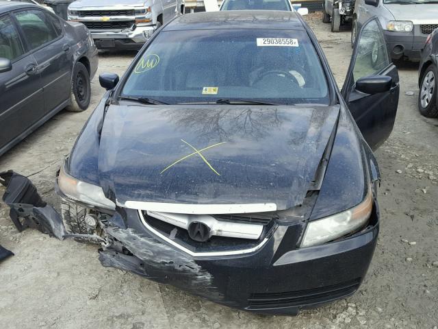 19UUA66266A045586 - 2006 ACURA 3.2TL BLACK photo 7