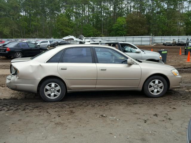 4T1BF28B81U190645 - 2001 TOYOTA AVALON XL TAN photo 9