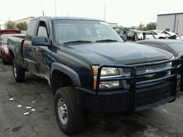 1GCHK29UX4E287757 - 2004 CHEVROLET SILVERADO GREEN photo 1