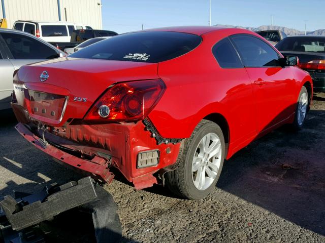 1N4AL2EP9CC201689 - 2012 NISSAN ALTIMA S RED photo 4