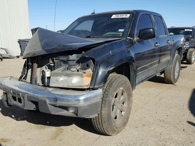 1GCJTDDE4A8144646 - 2010 CHEVROLET COLORADO L BLACK photo 2