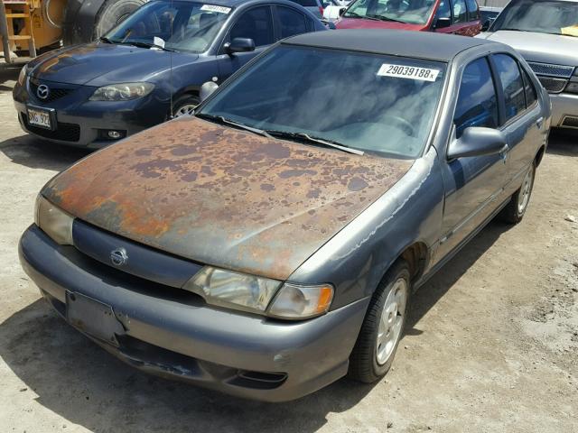 3N1AB41D9XL103120 - 1999 NISSAN SENTRA BAS GRAY photo 2