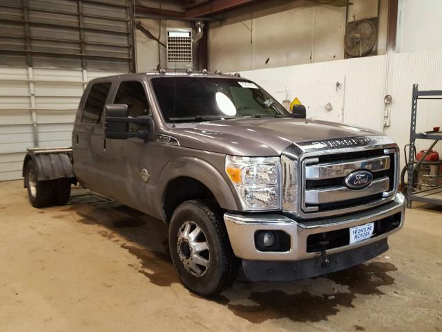 1FT8W3DT7BEB88920 - 2011 FORD F350 SUPER GRAY photo 1