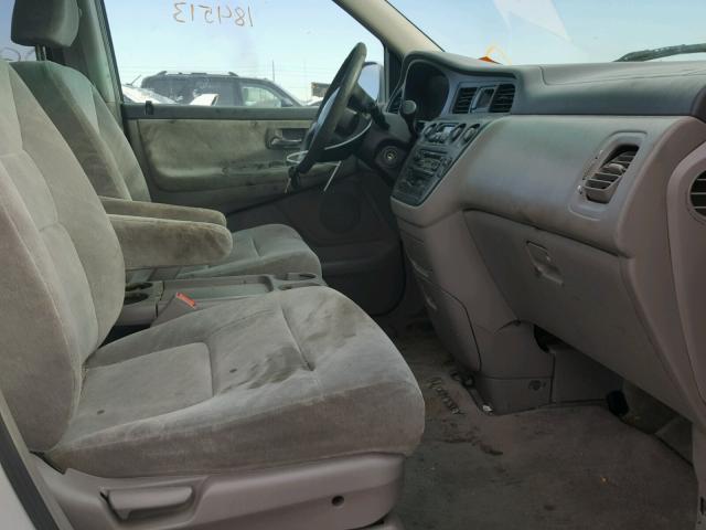 5FNRL186X2B008723 - 2002 HONDA ODYSSEY EX SILVER photo 5