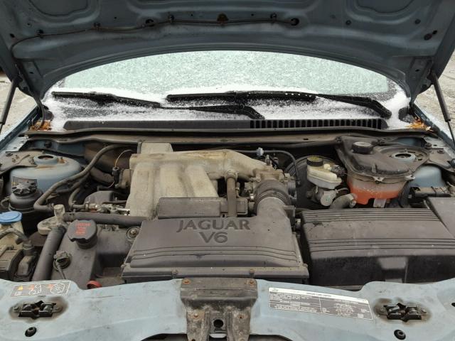 SAJEA51C54WD97995 - 2004 JAGUAR X-TYPE 3.0 BLUE photo 7