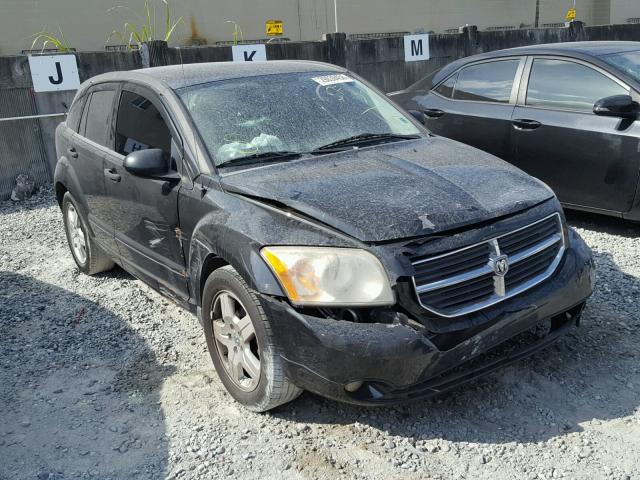 1B3HB48B98D644127 - 2008 DODGE CALIBER SX BLACK photo 1