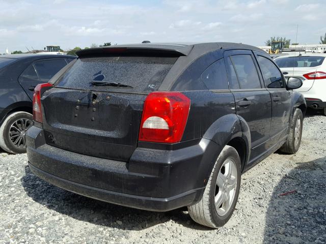 1B3HB48B98D644127 - 2008 DODGE CALIBER SX BLACK photo 4