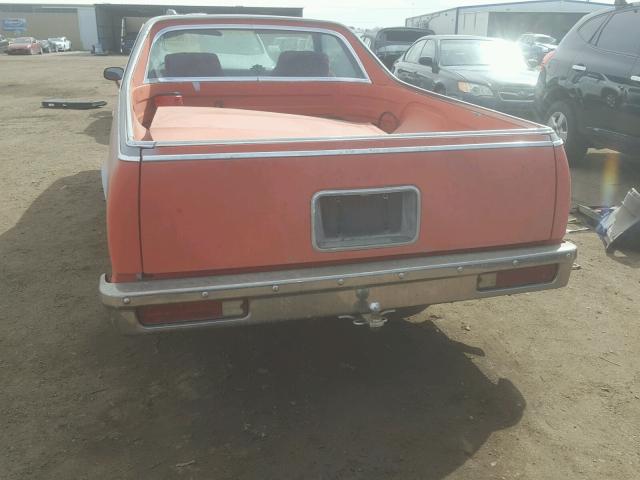 1GCCW80K2BR412706 - 1981 CHEVROLET EL CAMINO RED photo 6