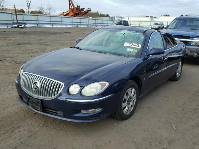 2G4WC582881194485 - 2008 BUICK LACROSSE C BLUE photo 2