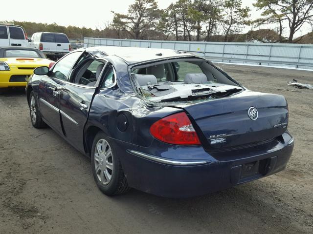 2G4WC582881194485 - 2008 BUICK LACROSSE C BLUE photo 3