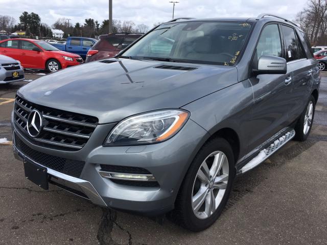 4JGDA2EB7DA140319 - 2013 MERCEDES-BENZ ML 350 BLU GRAY photo 2