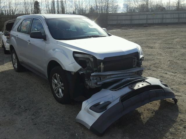 2CNALBEC3B6224024 - 2011 CHEVROLET EQUINOX LS SILVER photo 1