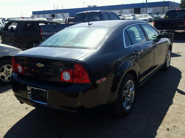 1G1ZC5EB8AF114888 - 2010 CHEVROLET MALIBU 1LT 黑色 照片 4