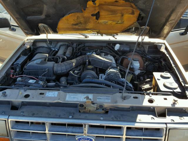 1FTCR10A6LUA60363 - 1990 FORD RANGER GOLD photo 7