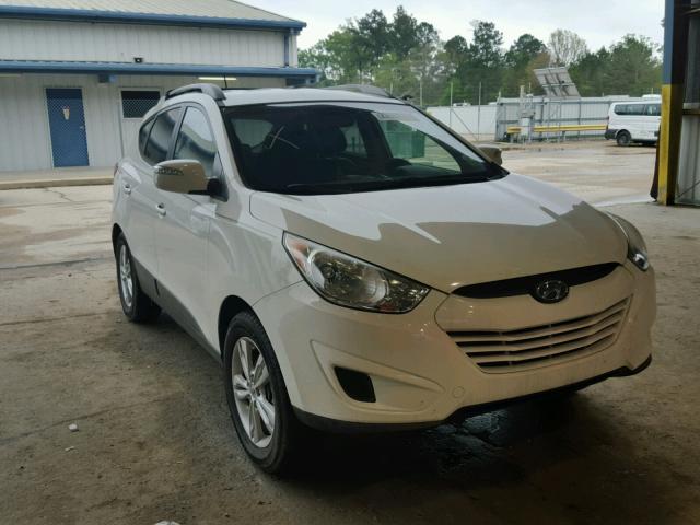 KM8JU3AC5CU375135 - 2012 HYUNDAI TUCSON GLS WHITE photo 1