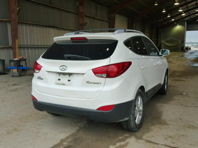 KM8JU3AC5CU375135 - 2012 HYUNDAI TUCSON GLS WHITE photo 4