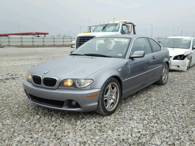 WBABD53494PD98041 - 2004 BMW 330 CI SILVER photo 2