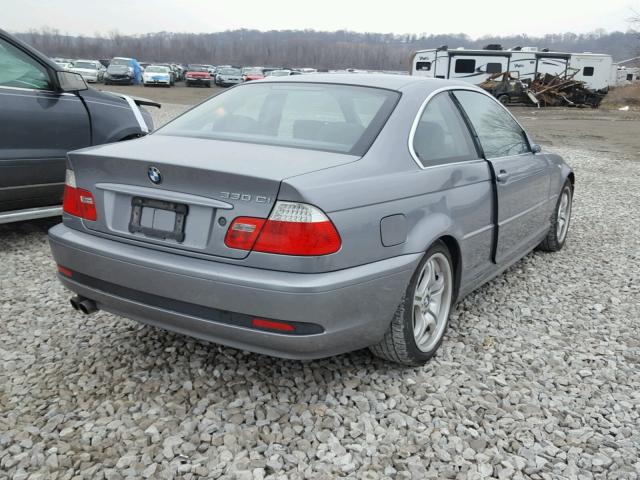 WBABD53494PD98041 - 2004 BMW 330 CI SILVER photo 4