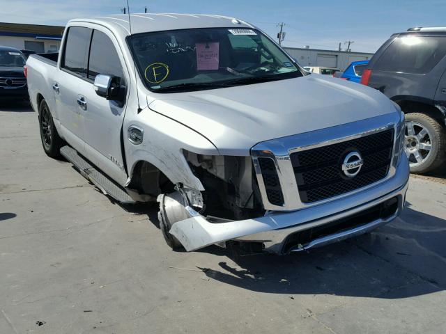 1N6AA1E61HN526301 - 2017 NISSAN TITAN SV SILVER photo 1