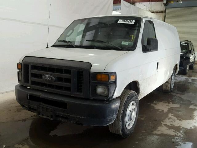 1FTNE24WX9DA67907 - 2009 FORD ECONOLINE WHITE photo 2