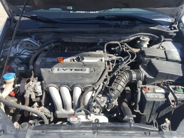 1HGCM56373A017958 - 2003 HONDA ACCORD LX SILVER photo 7