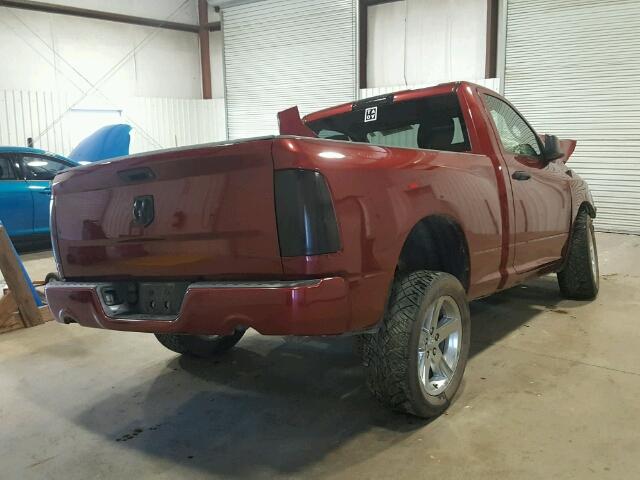 3C6JR6AT6EG331343 - 2014 RAM 1500 ST RED photo 4