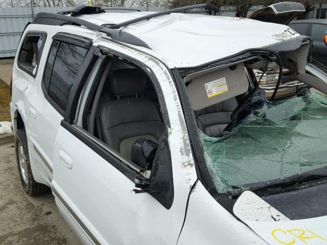 1GKET16P736180445 - 2003 GMC ENVOY XL WHITE photo 9