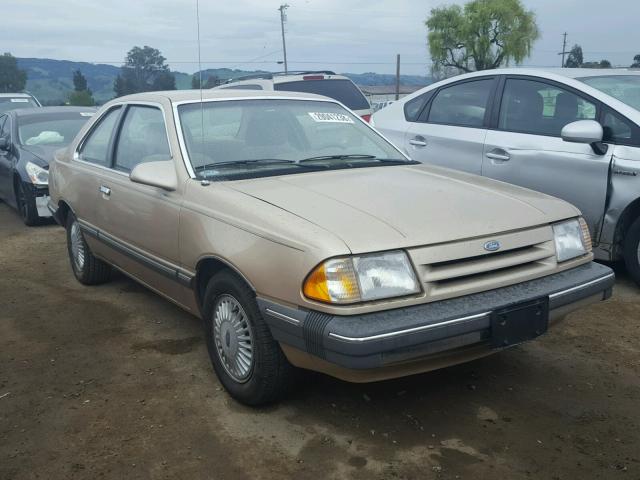 1FABP32XXHK136383 - 1987 FORD TEMPO LX GOLD photo 1