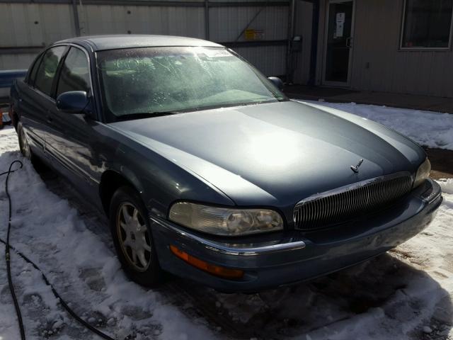 1G4CW54K424102221 - 2002 BUICK PARK AVENU BLUE photo 1