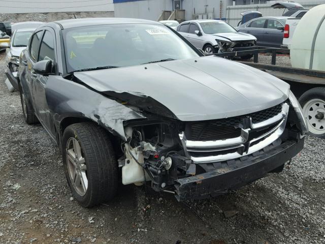 1C3CDZCB4DN618518 - 2013 DODGE AVENGER SX GRAY photo 1