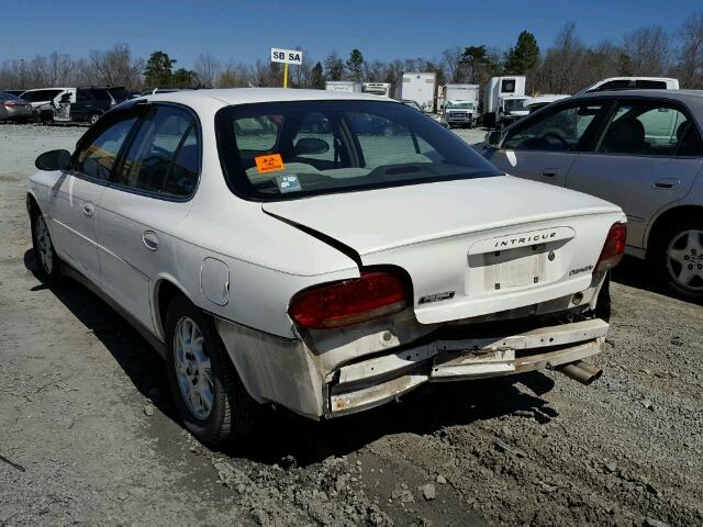 1G3WH52H02F195861 - 2002 OLDSMOBILE INTRIGUE G WHITE photo 3