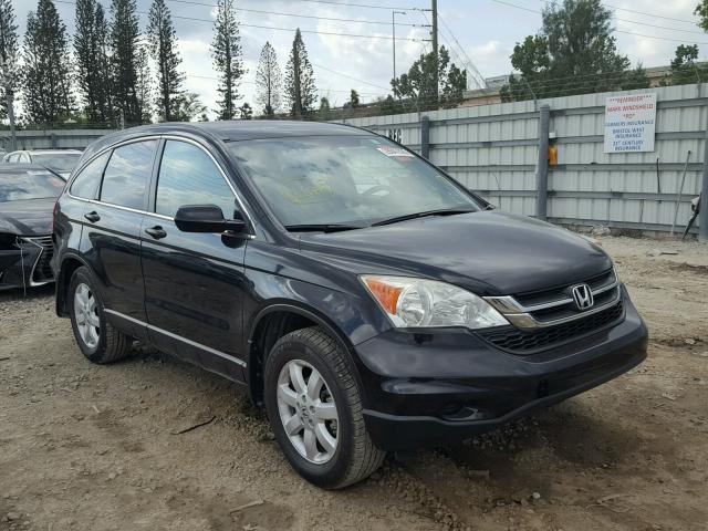 5J6RE3H49BL034872 - 2011 HONDA CR-V SE BLACK photo 1