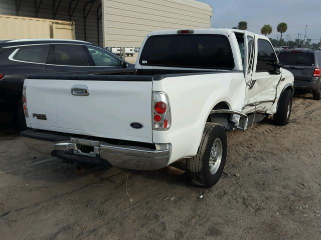 1FTNW20L7YED66174 - 2000 FORD F250 SUPER WHITE photo 4