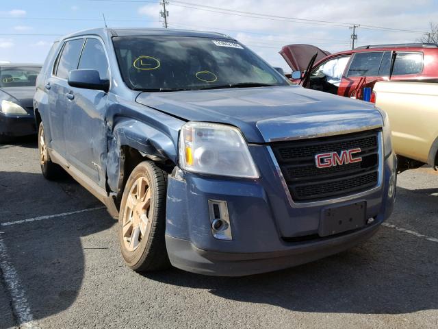 2GKALMEK5C6194456 - 2012 GMC TERRAIN SL BLUE photo 1