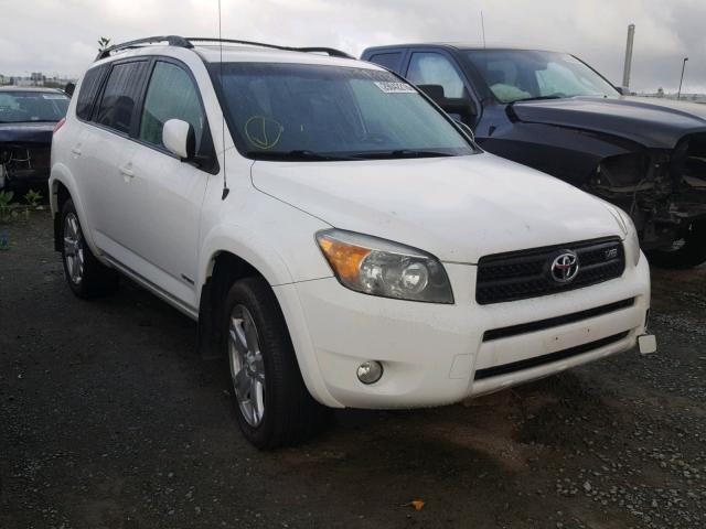 JTMZK32V875007187 - 2007 TOYOTA RAV4 SPORT WHITE photo 1