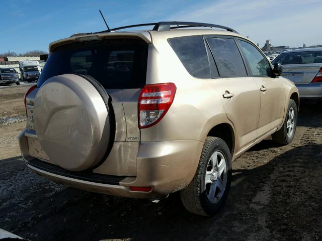 JTMBK4DV5AD011344 - 2010 TOYOTA RAV4 TAN photo 4