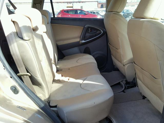 JTMBK4DV5AD011344 - 2010 TOYOTA RAV4 TAN photo 6