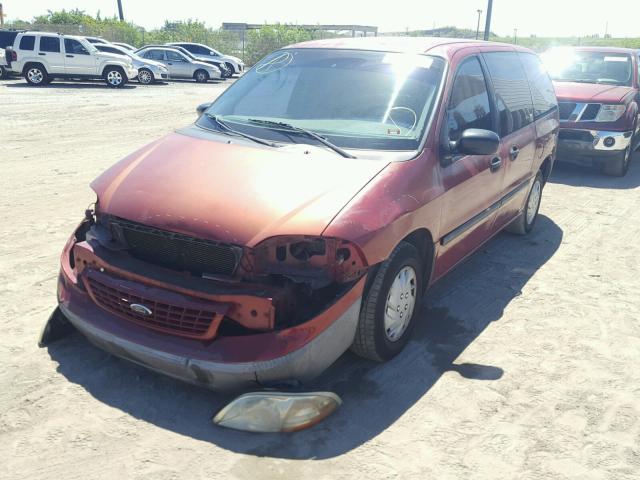 2FMDA50413BA76646 - 2003 FORD WINDSTAR W RED photo 2