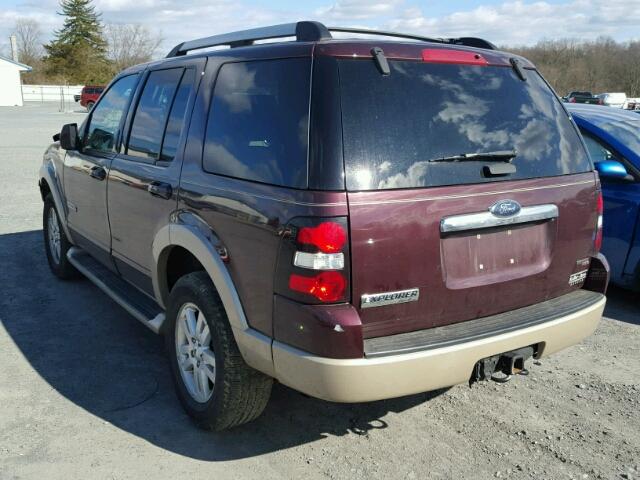 1FMEU74E26UB30125 - 2006 FORD EXPLORER E BROWN photo 3