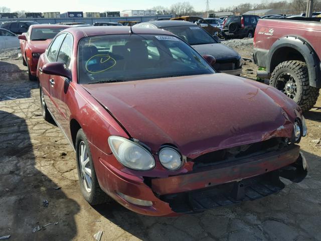 2G4WC532X51198220 - 2005 BUICK LACROSSE C MAROON photo 1