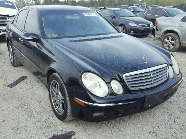 WDBUF56JX6A906722 - 2006 MERCEDES-BENZ E 350 BLACK photo 1